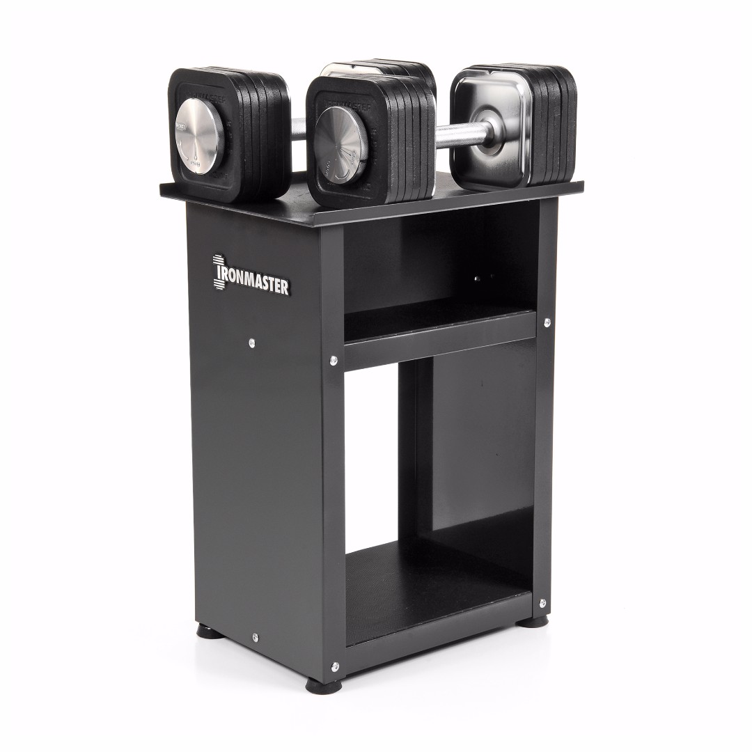 Ironmaster гантели наборные 34 кг, 1 пара, с подставкой Ironmaster sun-id-2069058