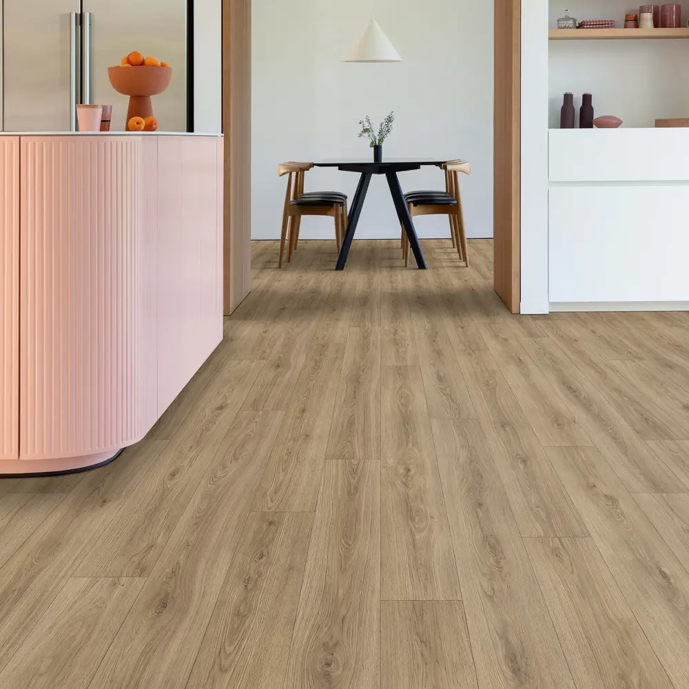 Линолеум полукоммерческий KREAFORTA «Велье» бежевый под дерево 32 класс 3 м 89436102 STLM-1579560