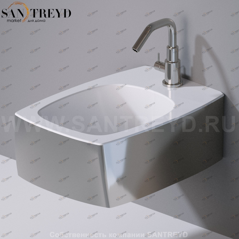 S572251 Биде подвесное SQUARE A. e T. Italia AeT ITALIA