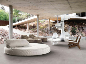 Цемент эффект крытый и открытый керамогранит пол