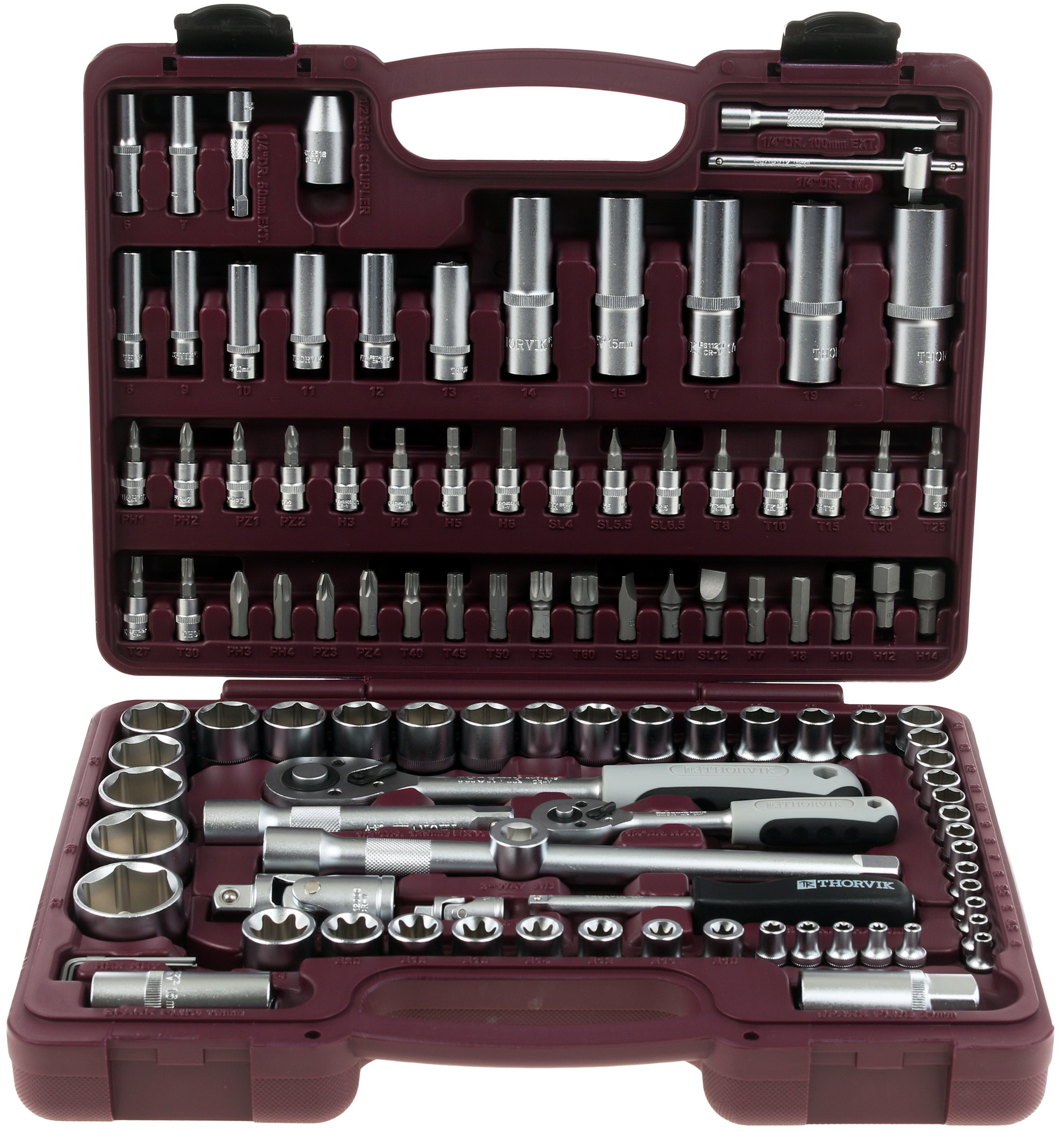 Набор инструментов Thorvik UTS0108MP 9086618 STDN-0066110