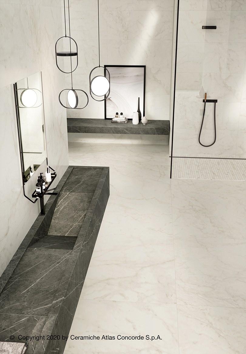 Atlas Concorde Пол из керамогранита с эффектом мрамора Marvel shine sun-id-1478972 - Вид №52