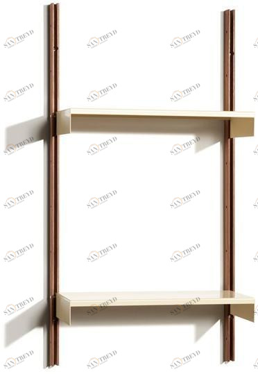 Atelier Belge Модульный настенный книжный шкаф из стали и дерева Modul sun-id-1369801