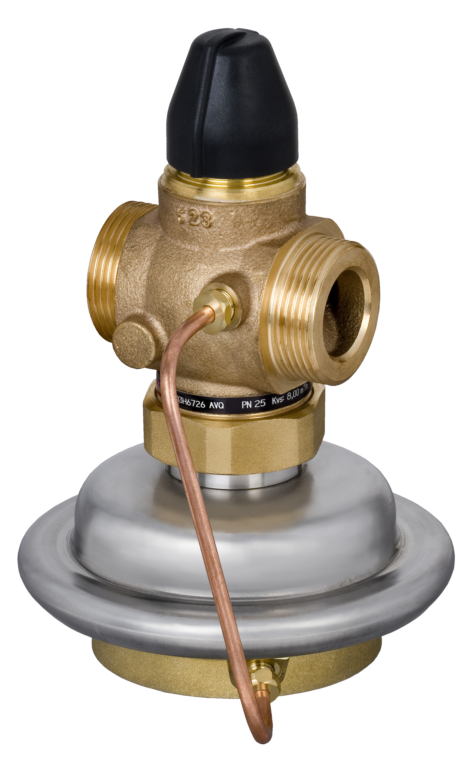 Danfoss Моноблочный регулятор расхода AVQ Р-р расх.AVQ PN25 15/2,5//0,2/резьб. 003H6723  - Вид №7
