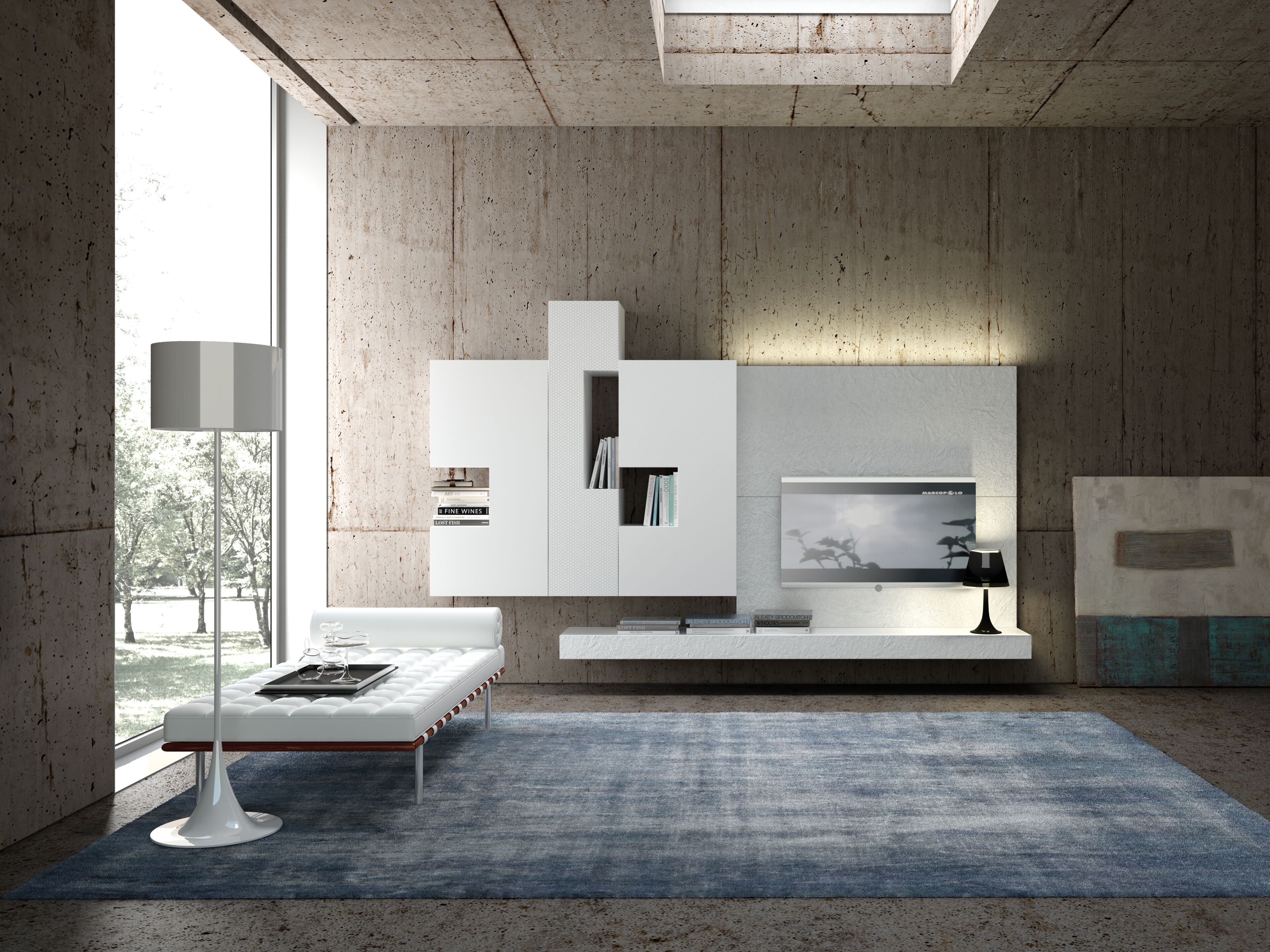 Деревянная секционная оборудованная стена Voltan соты ARCH-00141312