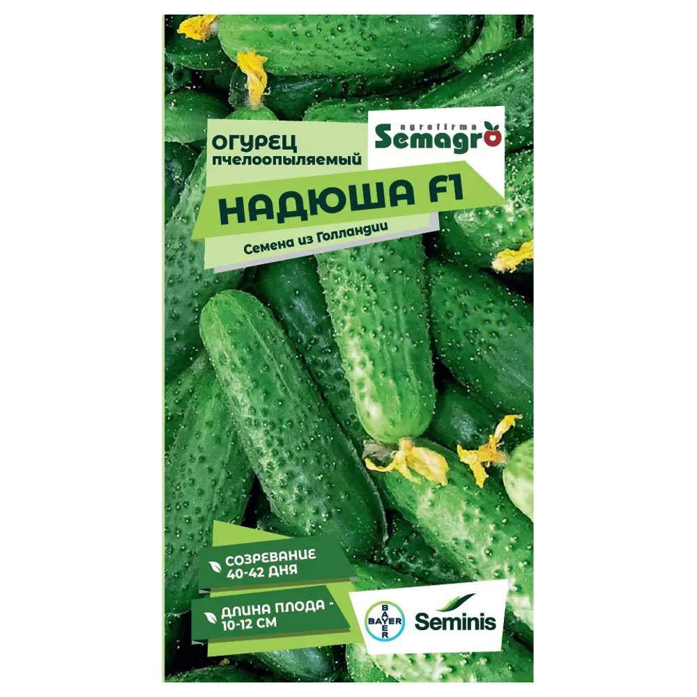 Семена овощей Seminis огурец Надюша F1 89403749 STLM-2007859 Santreyd 