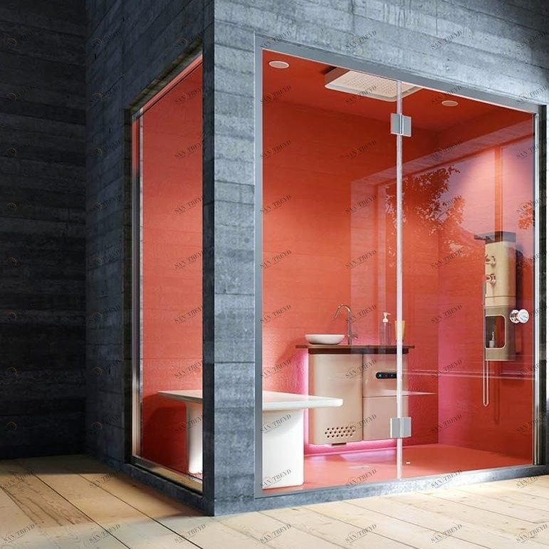 Боковая панель для хамама Ananda 10 Glass1989 Двери и окна для хамама Ananda GCL0001T50R