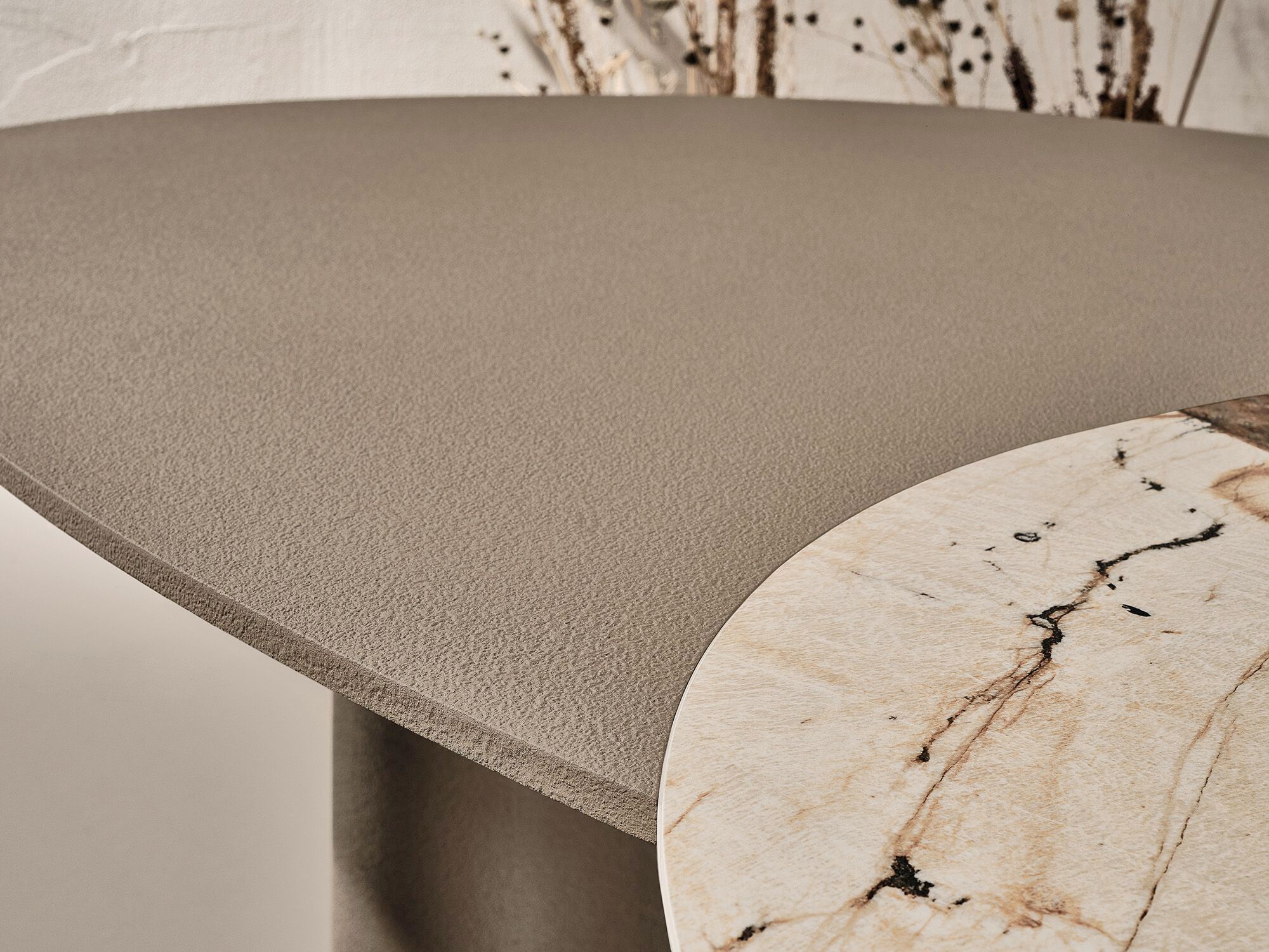 Деревянный и мраморный обеденный стол Naturedesign Главная ARCH-00089251 - Вид №13