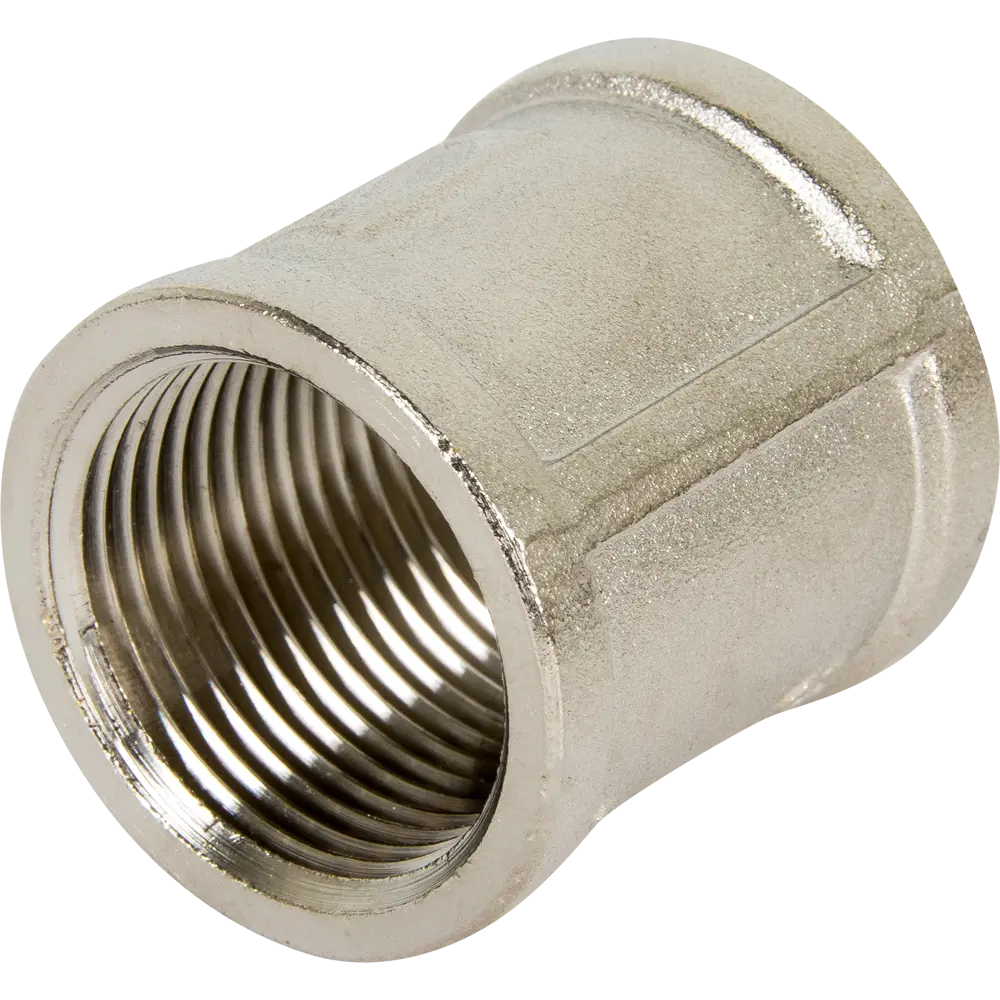 Муфта Valtec внутренняя резьба 3/4" никелированная латунь VTr.270.N.0005 10508721 STLM-2042781 