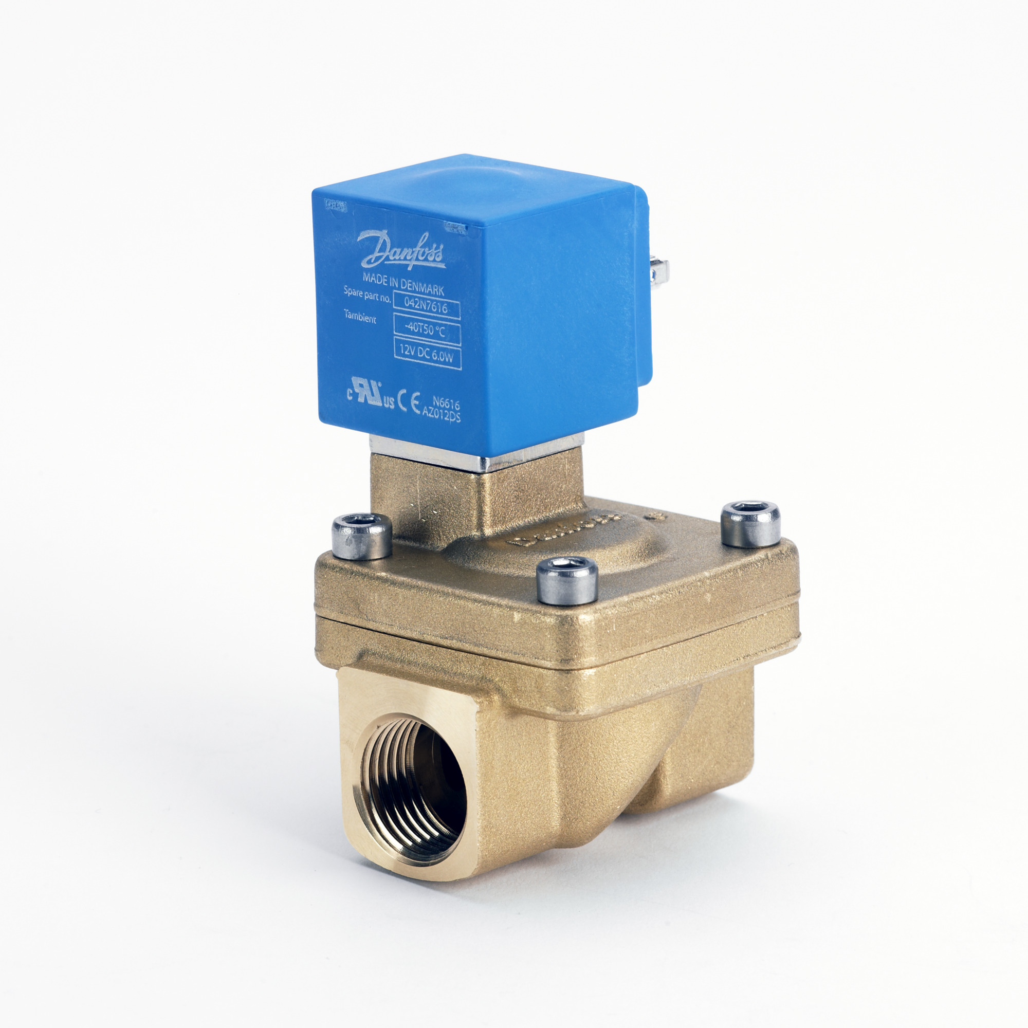 Danfoss EV220W — двухходовые электромагнитные клапаны EV220W Клапан электромагнитный 042U426519  - Вид №1