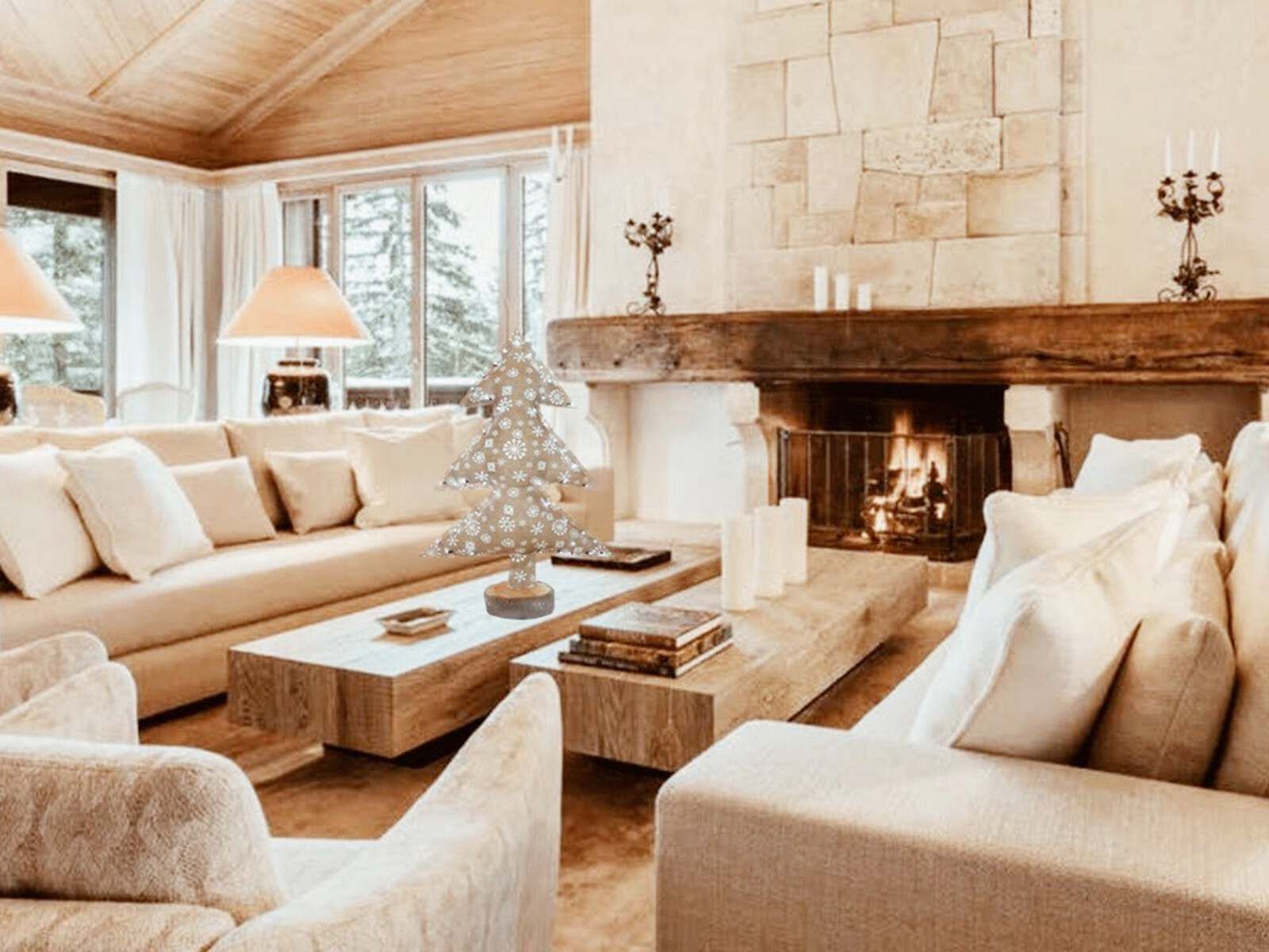 Рождественская елка из мешковины MX HOME SPJ19 ARCH-00075105 - Вид №1