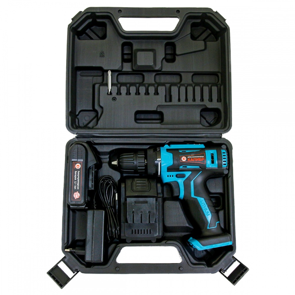 71065 Калибр Аккумуляторная дрель (Li-Ion) ДА -14,4-2А+ 