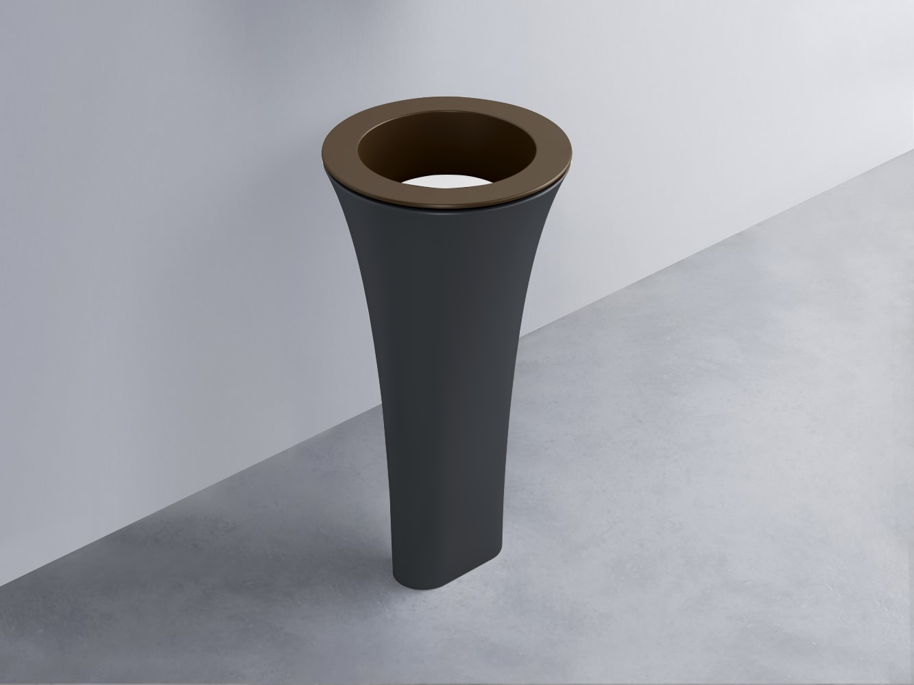AMLA45-CA+AMPILT-BL+AMCOLT-BA Раковина Amedeo Tondo отдельностоящая cielo Enjoy + Amedeo Ceramica Cielo