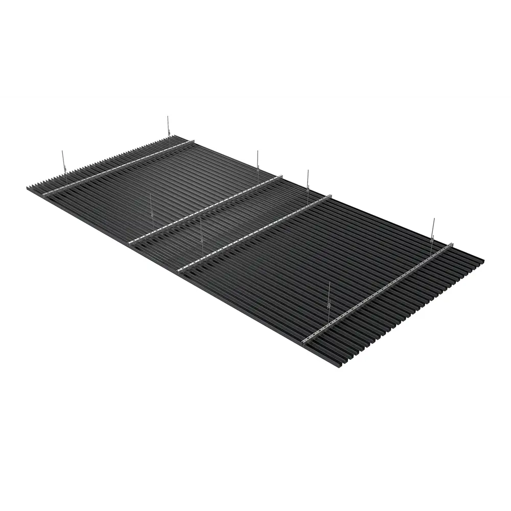 Усиленный соединительный элемент для кубообразного реечного потолка AR CZ/W 30/27 графит Cesal 88379700 STLM-1015295 - Вид №3