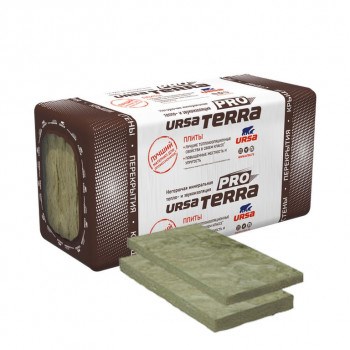 Тепло-звукоизоляция Ursa Terra 34PN PRO 1000х610х100мм (3,05м2; 0,305м3) 14103 - Вид №5