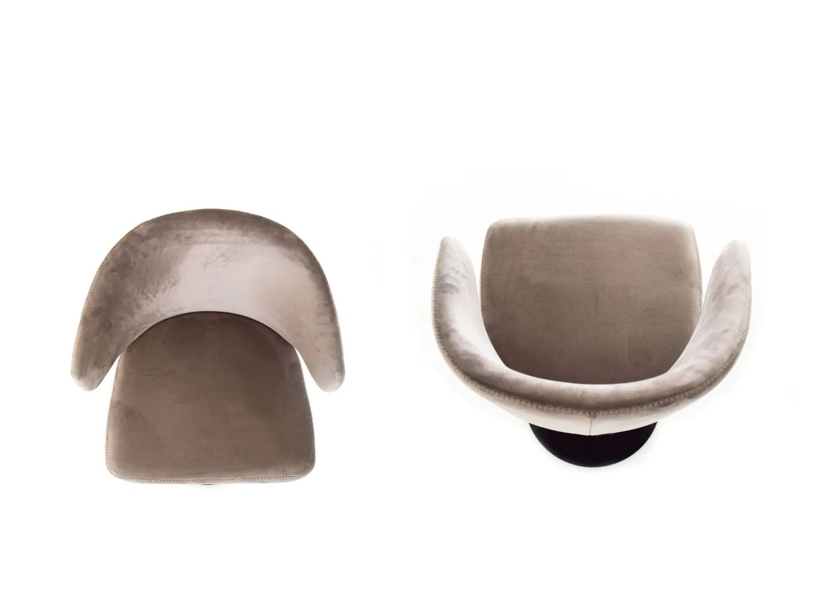 Высокий тканевый стул с подставкой для ног ABLE Divina ARCH-00067516 - Вид №3