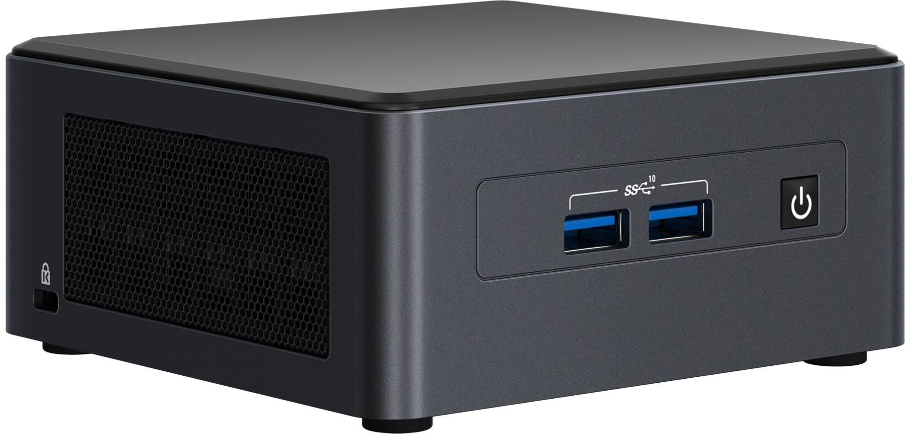 BNUC11TNHI50002 Nettop nuc, core i5-1135g7 (8m cache, up to 4.20 ghz), 2xddr4-3200 1.2v so-dimms (up to 64 gbgb), iris xe graphics (dual hdmi 2.0b w/hdmi cec, dual dp 1.4a via type c), 1x thunderbolt 4, 1x thunderbolt 3, 4xusb3.0, 3xusb2.0, 1x2.5hdd, gen Santreyd 