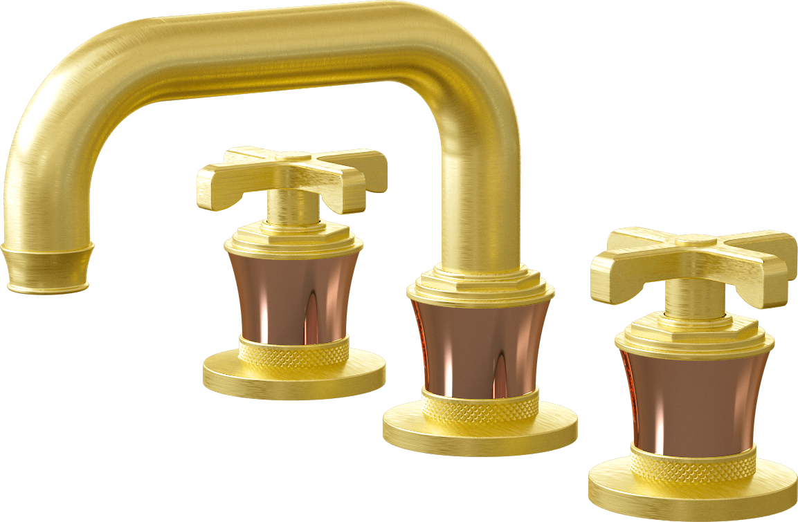 E-11610-R3RG-C20B-BB Смеситель для умывальника на 3 отвертия GRAFF Vignola