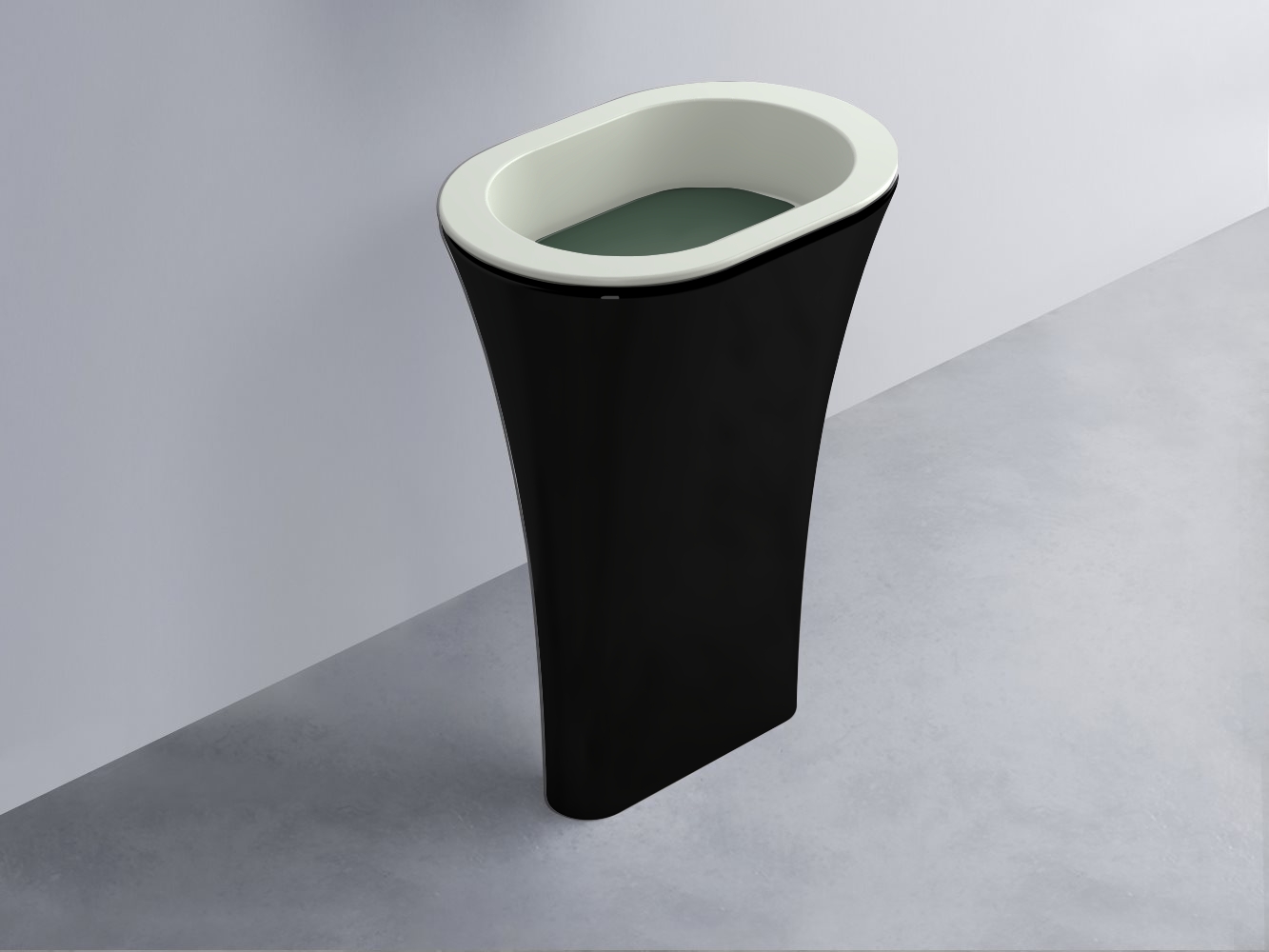 AMLA65-PM+AMPILO-MU+AMCOLO-N Раковина Amedeo Ovale отдельностоящая cielo Enjoy + Amedeo Ceramica Cielo