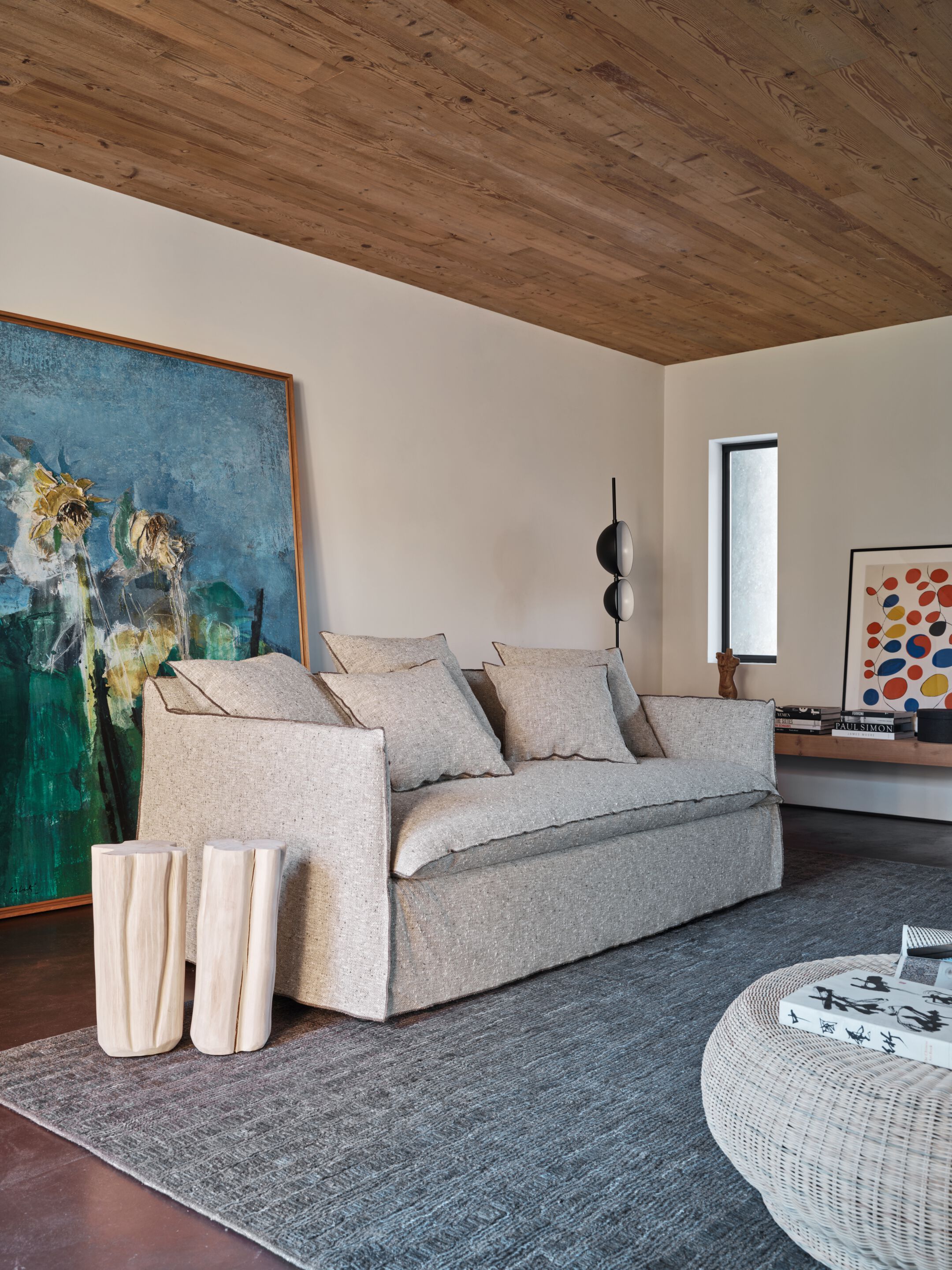 Раскладной диван-кровать из ткани Gervasoni Ghost ARCH-00080939 - Вид №1