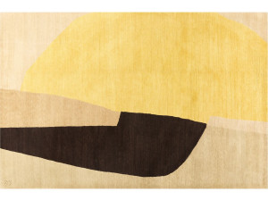 Прямоугольный ковер ручной работы из шерсти