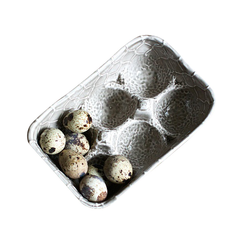 009154 Лоток для хранения яиц Керамический Happy Station  - Вид №1