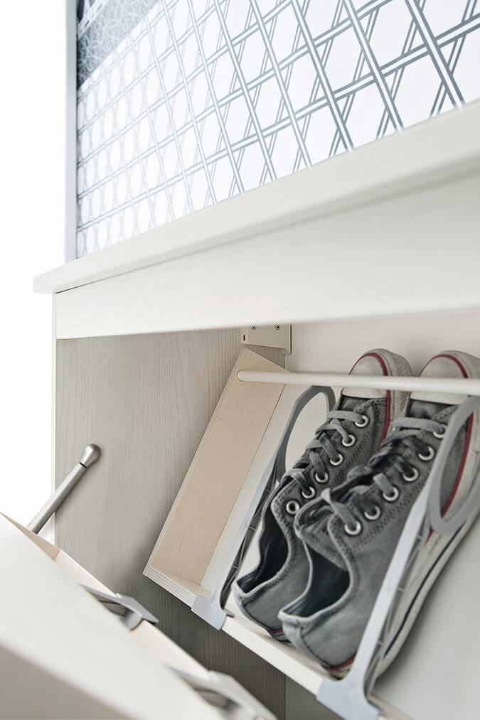 Birex Обувной шкаф со встроенной лавкой Minima sun-id-1413016 - Вид №1