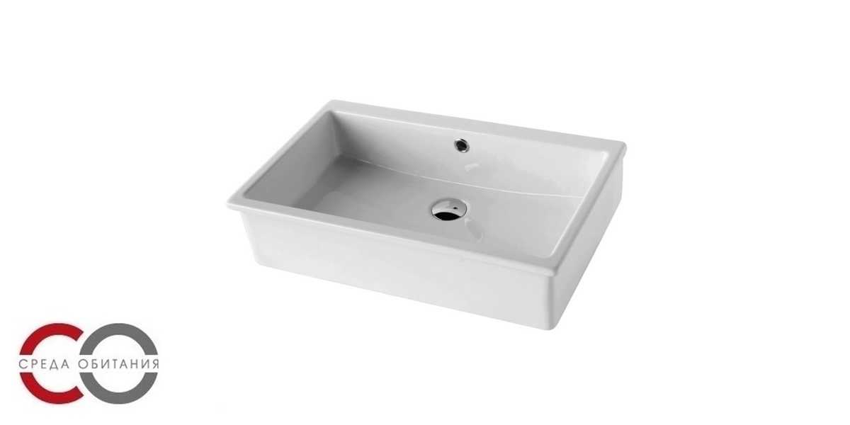 37QU Накладная раковина под столешницу  овальная Olympia Ceramica LINEA LAVABI - Вид №2