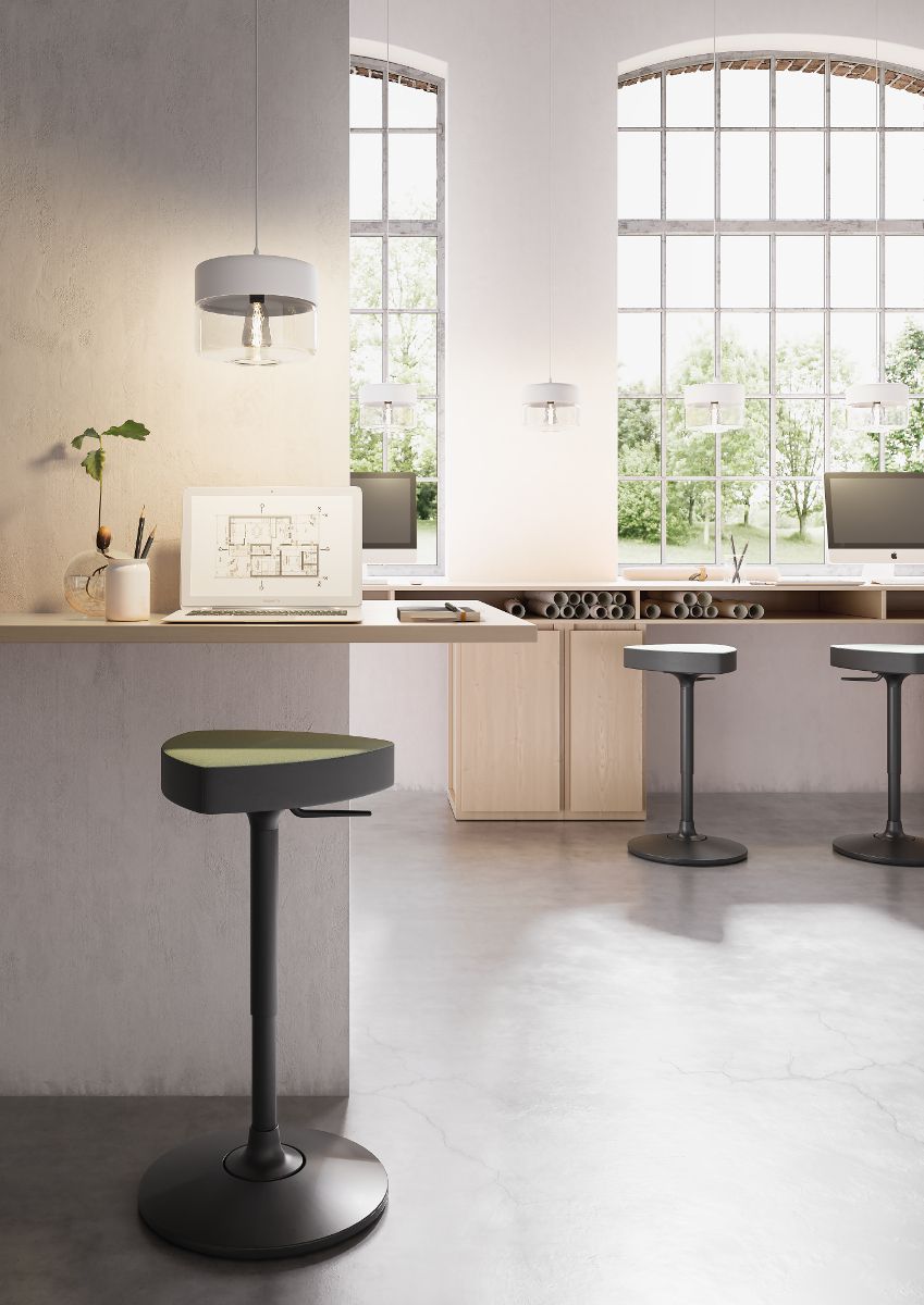 Кожаный поворотный офисный стул Kastel KENSHO ARCH-00121476 - Вид №3