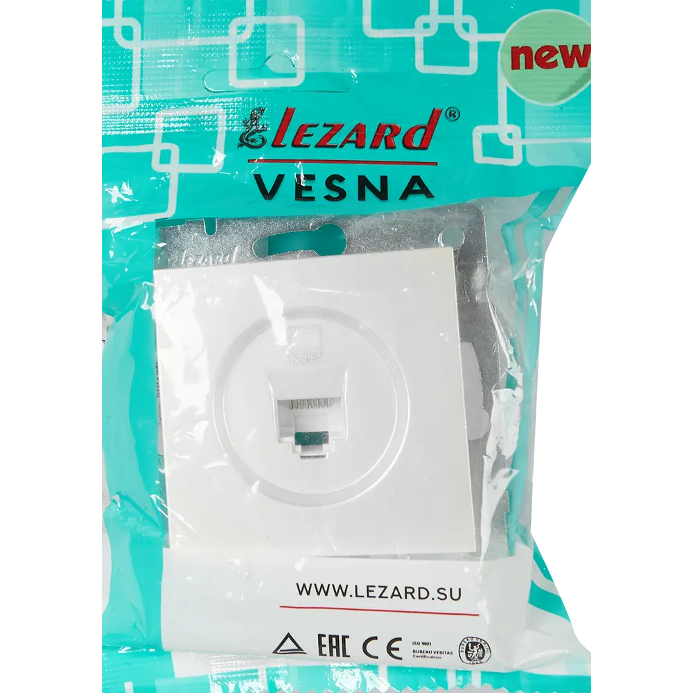 Розетка компьютерная LEZARD Vesna для локальной сети 84408523 STLM-1565696 - Вид №5