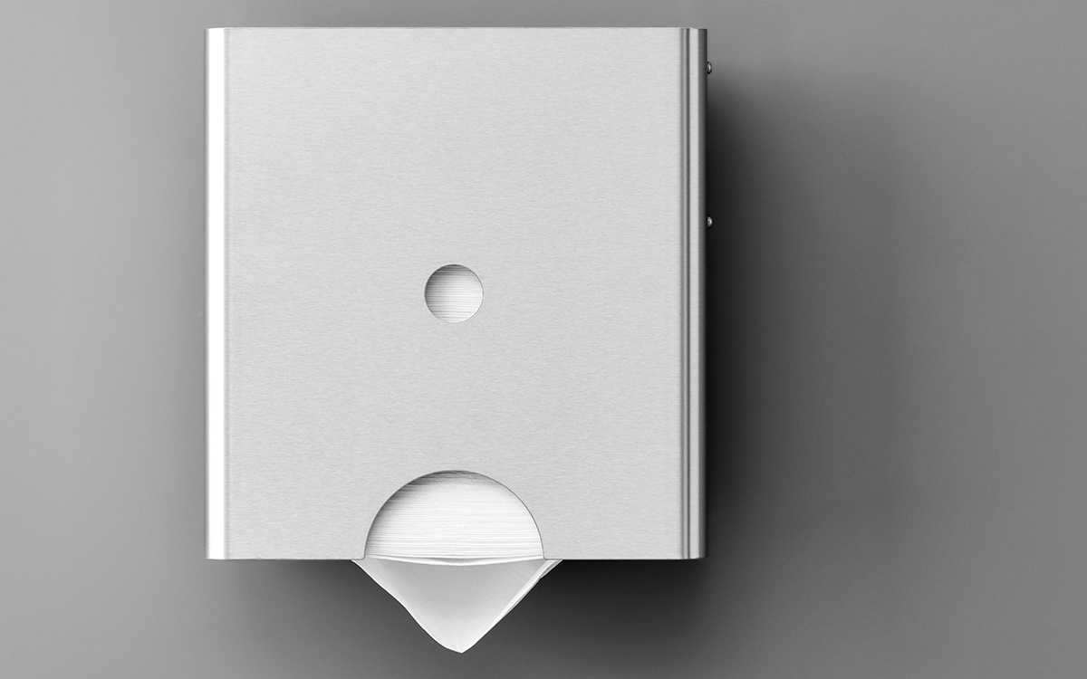 14709702010 Мусорное ведро для бесконтактного диспенсера бумагиd line Knud Holscher  - Вид №1