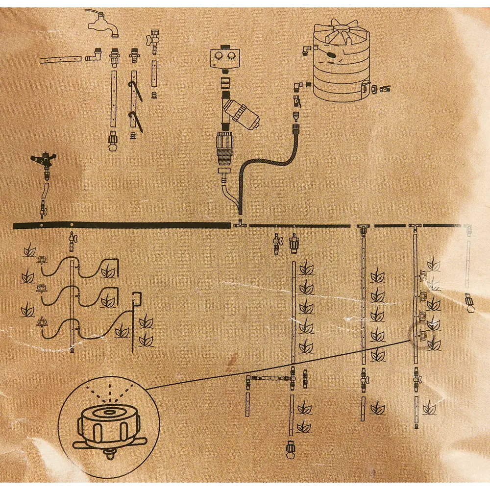 Регулируемая капельница BOUTTE для точечного полива растений 87474501 STLM-0073984 - Вид №2