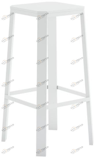 GANDIABLASCO Высокий табурет из термо-лакированного алюминия Timeless sun-id-1360697