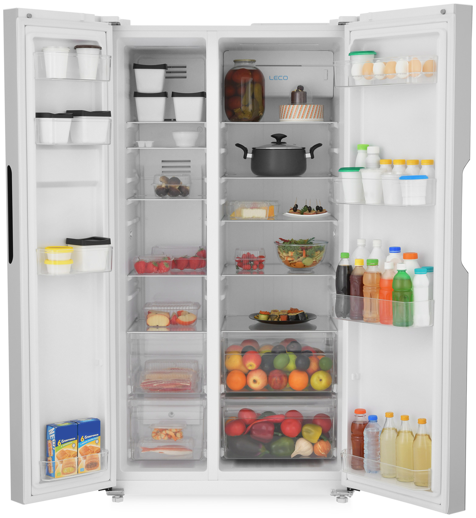 9953100 Холодильник Side by Side   ZUGEL ZRSS630W белый STDN-0023996 - Вид №14