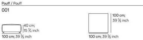 AMURA Диван из ткани Davis Am004.020+001 - Вид №5