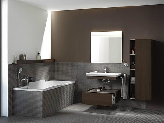 Duravit Подвесной деревянный шкаф для ванной Durastyle sun-id-1380015 - Вид №2