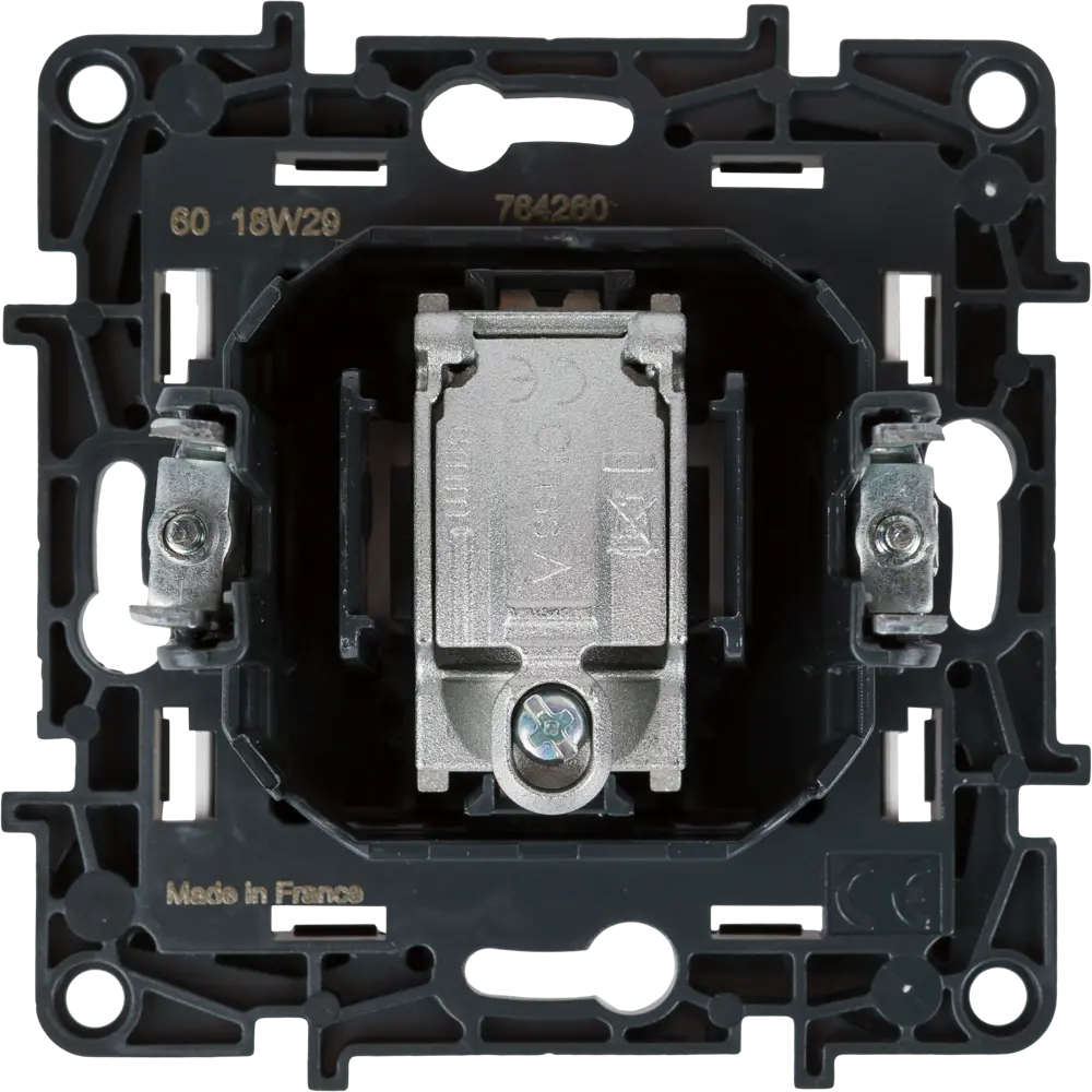 82064690 ТВ-розетка оконечная встраиваемая Legrand Structura шлейф, цвет белый STLM-0018674 - Вид №3