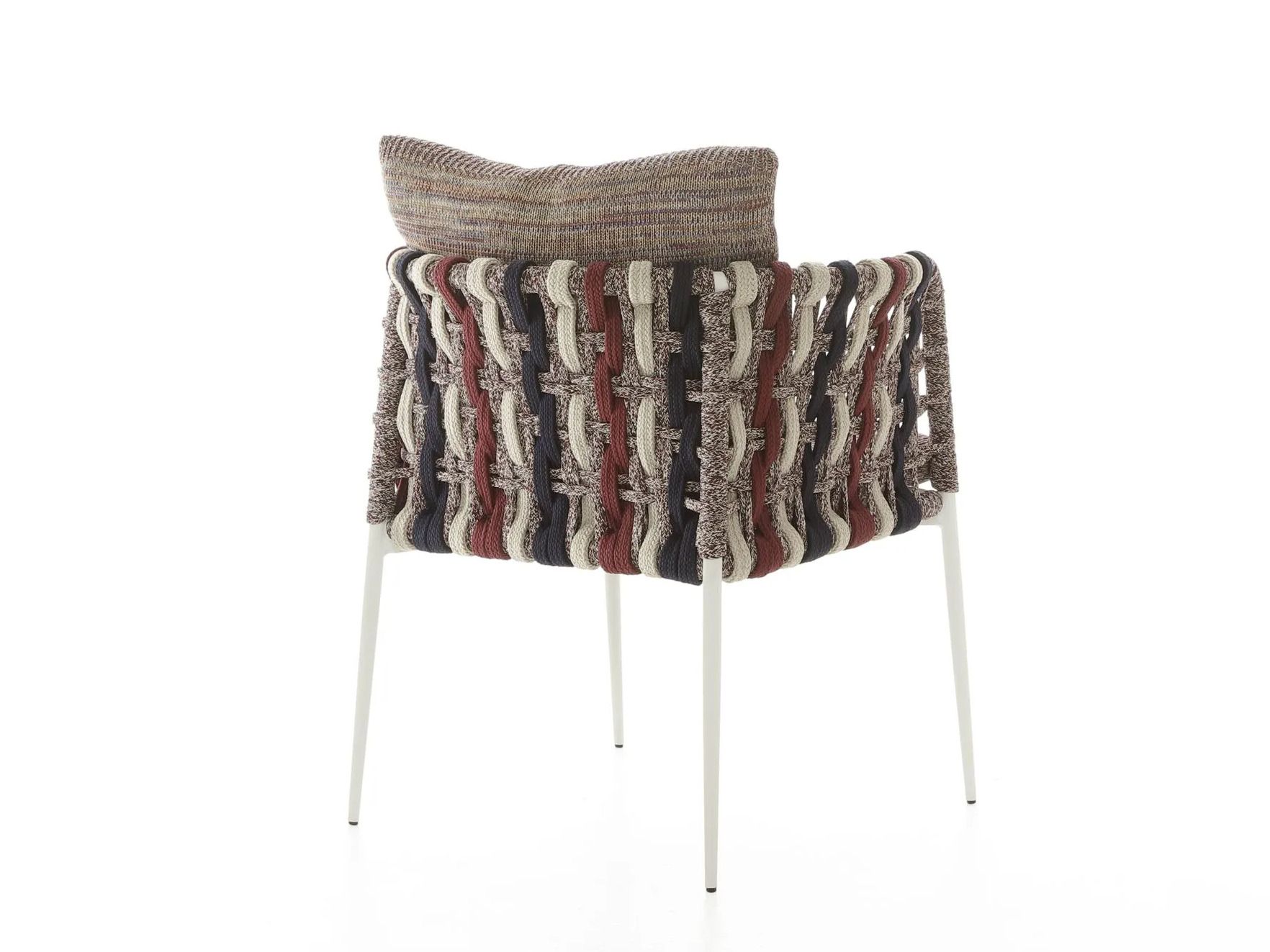 Открытый стул с подлокотниками, плетеный веревками Nodo Italia Antonio Marras + Nodo Italia ARCH-00005153 - Вид №1