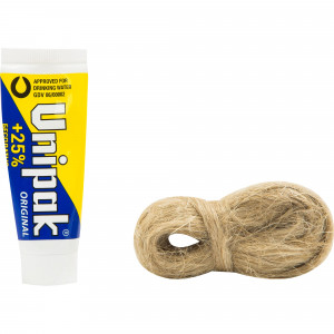 82992792 Комплект монтажный UNIPAK №1 для воды (паста 25 грамм, лён 13 грамм)