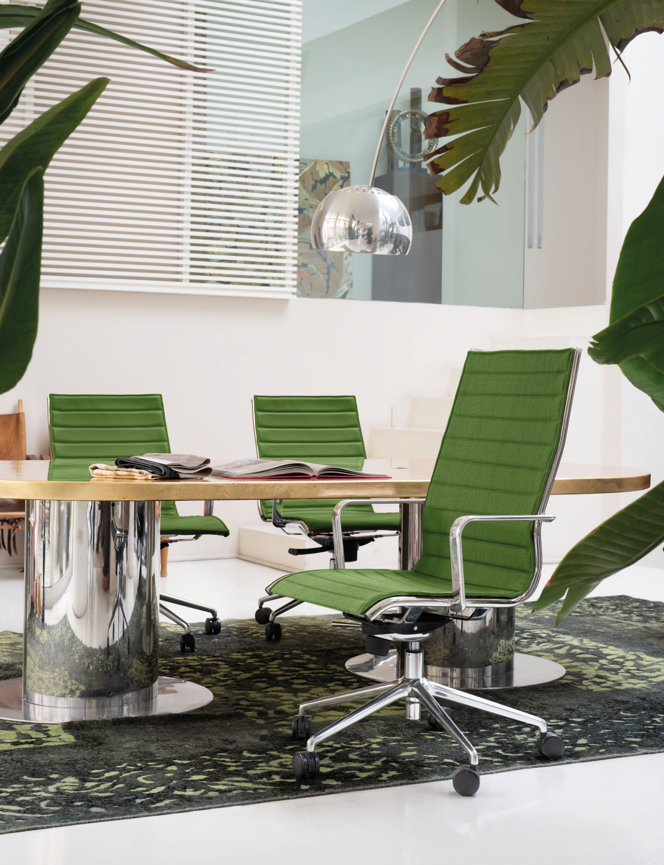 Офисное кресло с регулируемой высотой и подлокотниками с 5 спицами Quinti Sedute The Season ARCH-00129654 - Вид №6