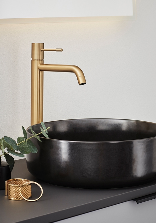 1381290 Смеситель Для Умывальника Fine High Brass Hafa  Латунь  - Вид №2