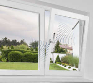 Оконная ручка со встроенной системой умного дома