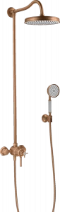 16570140 Душевой гарнитур с термостатом Showerpipe Душевая лейка|тропический душ 1 поток