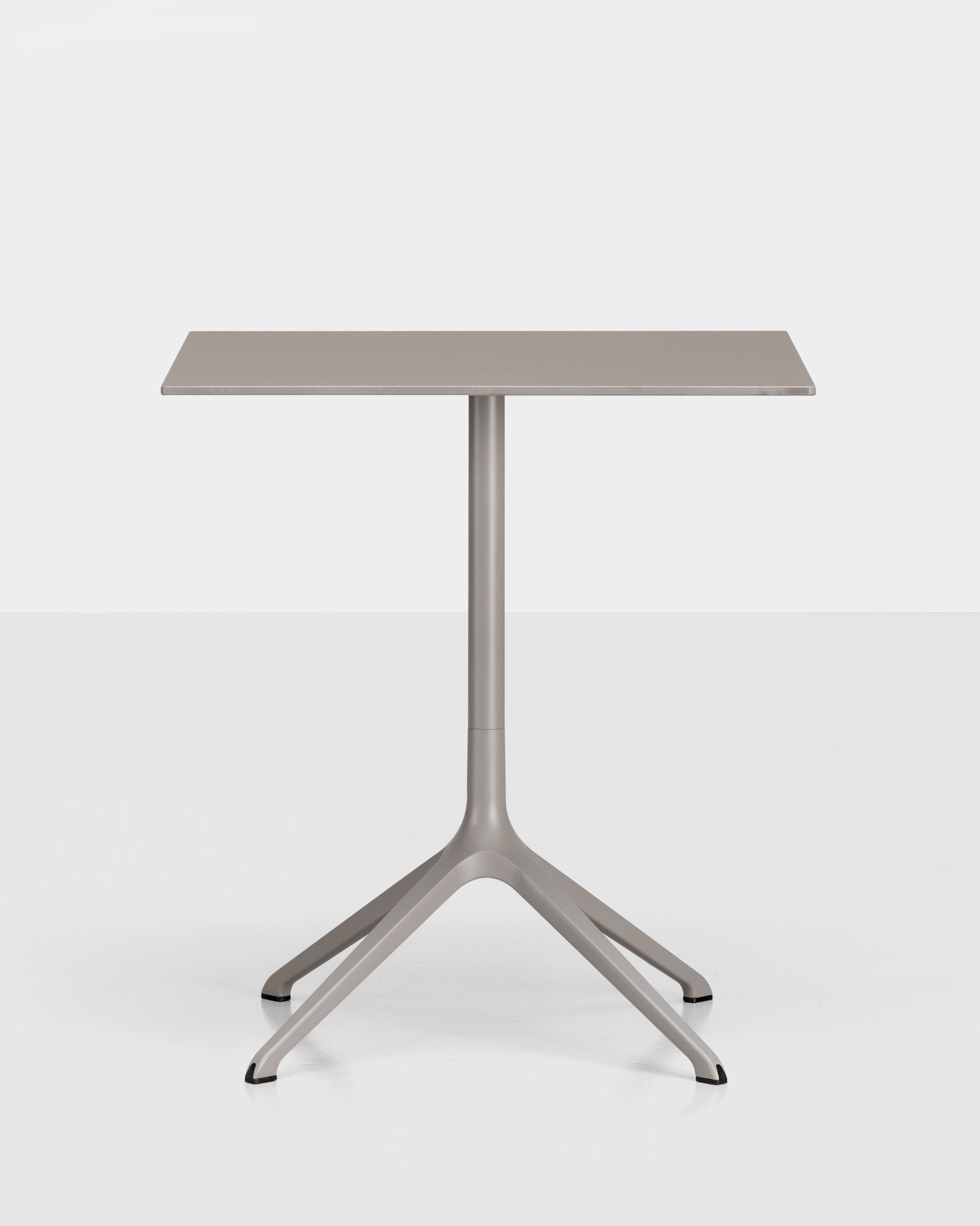 Квадратный стол с откидным верхом из литого алюминия Kristalia ARCH-00078019 - Вид №2