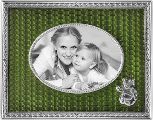 10666830 Русские самоцветы Рамка для фото Русские самоцветы, серебро 925 Серебро 925