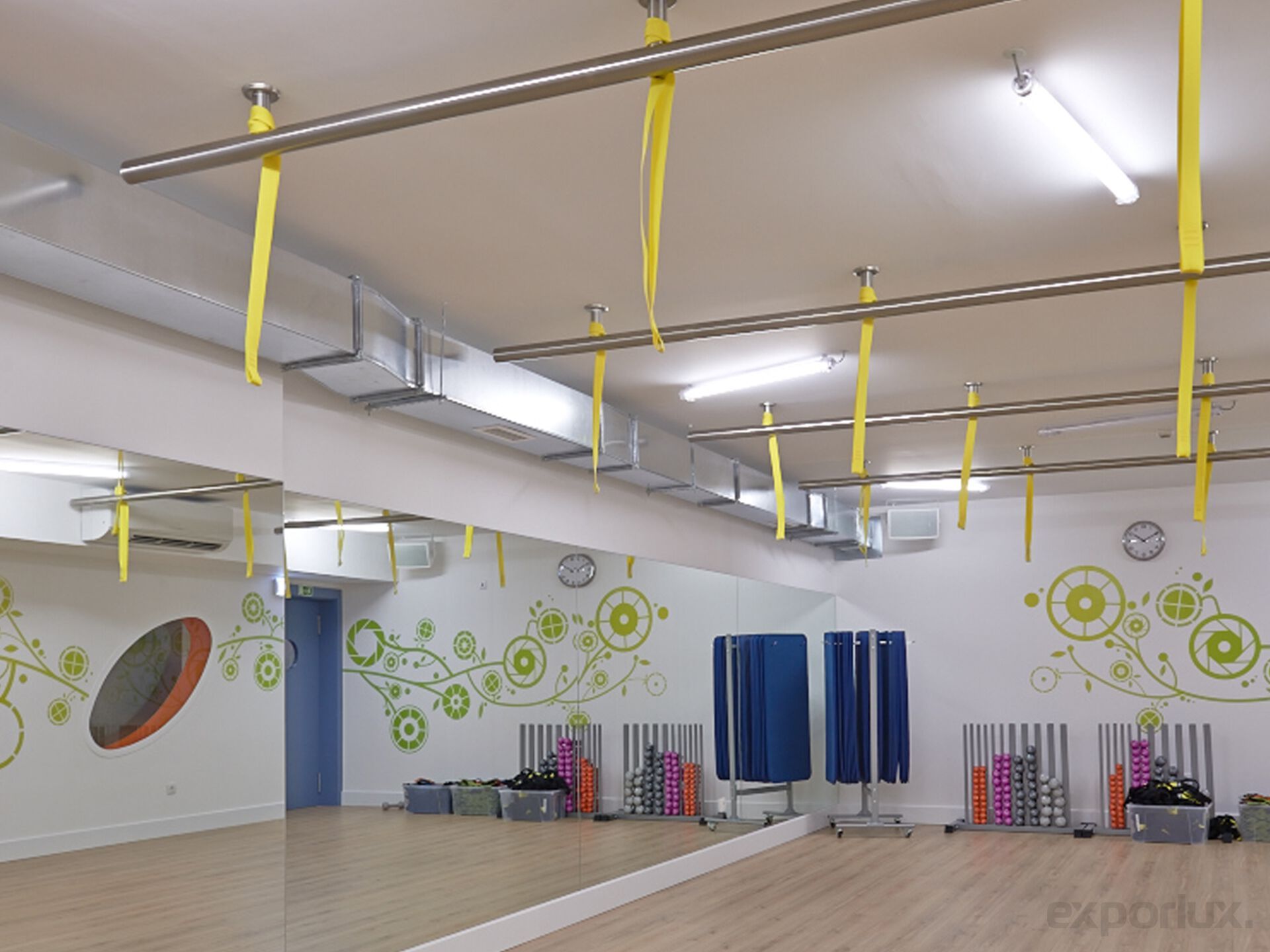 Поликарбонат светодиодный наружный потолочный светильник Exporlux TUBILINE TP SL ARCH-00025683 - Вид №1