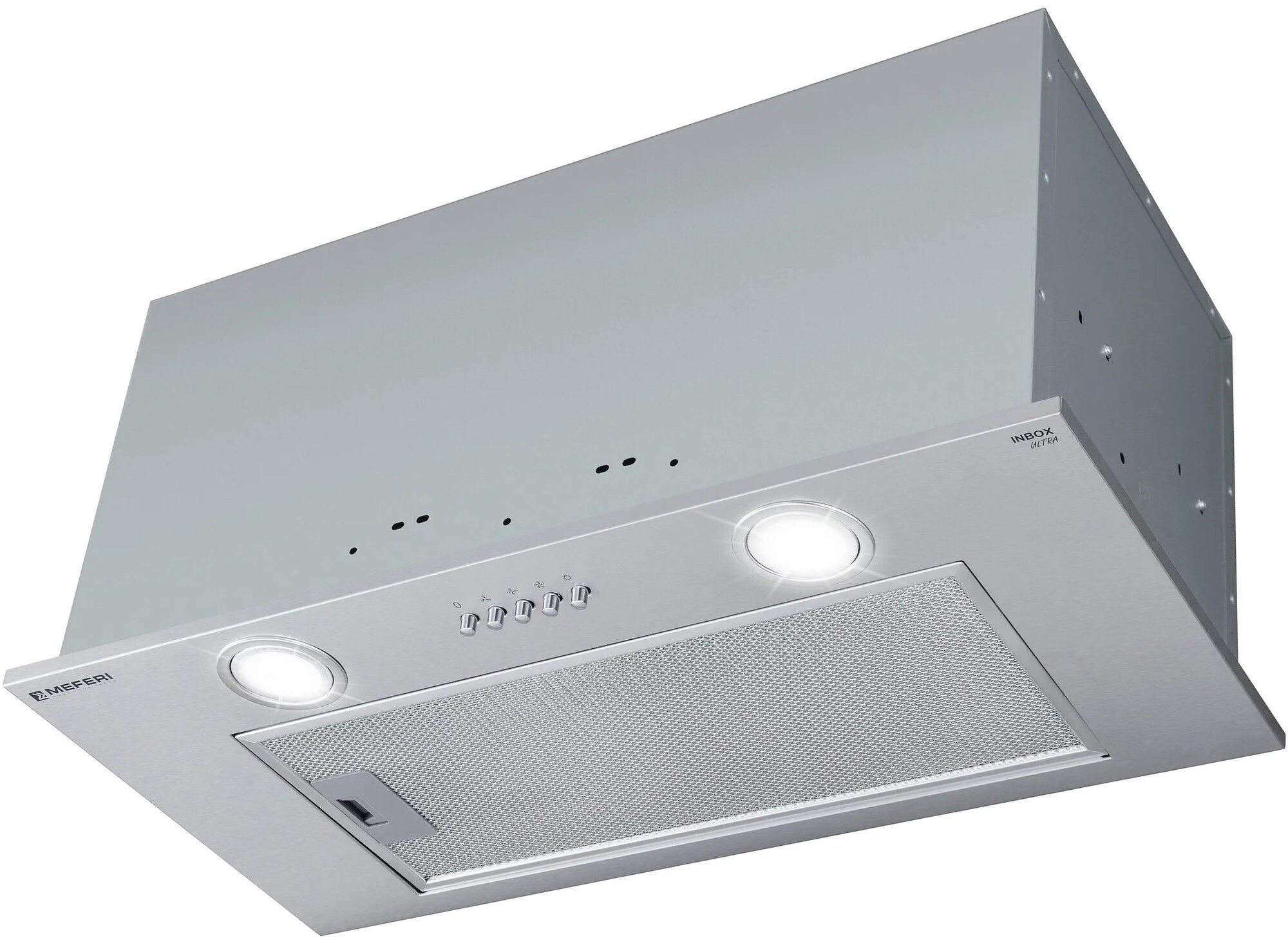 9168680 Вытяжка полновстраиваемая Meferi INBOX60IX ULTRA серый STDN-0075586 - Вид №3