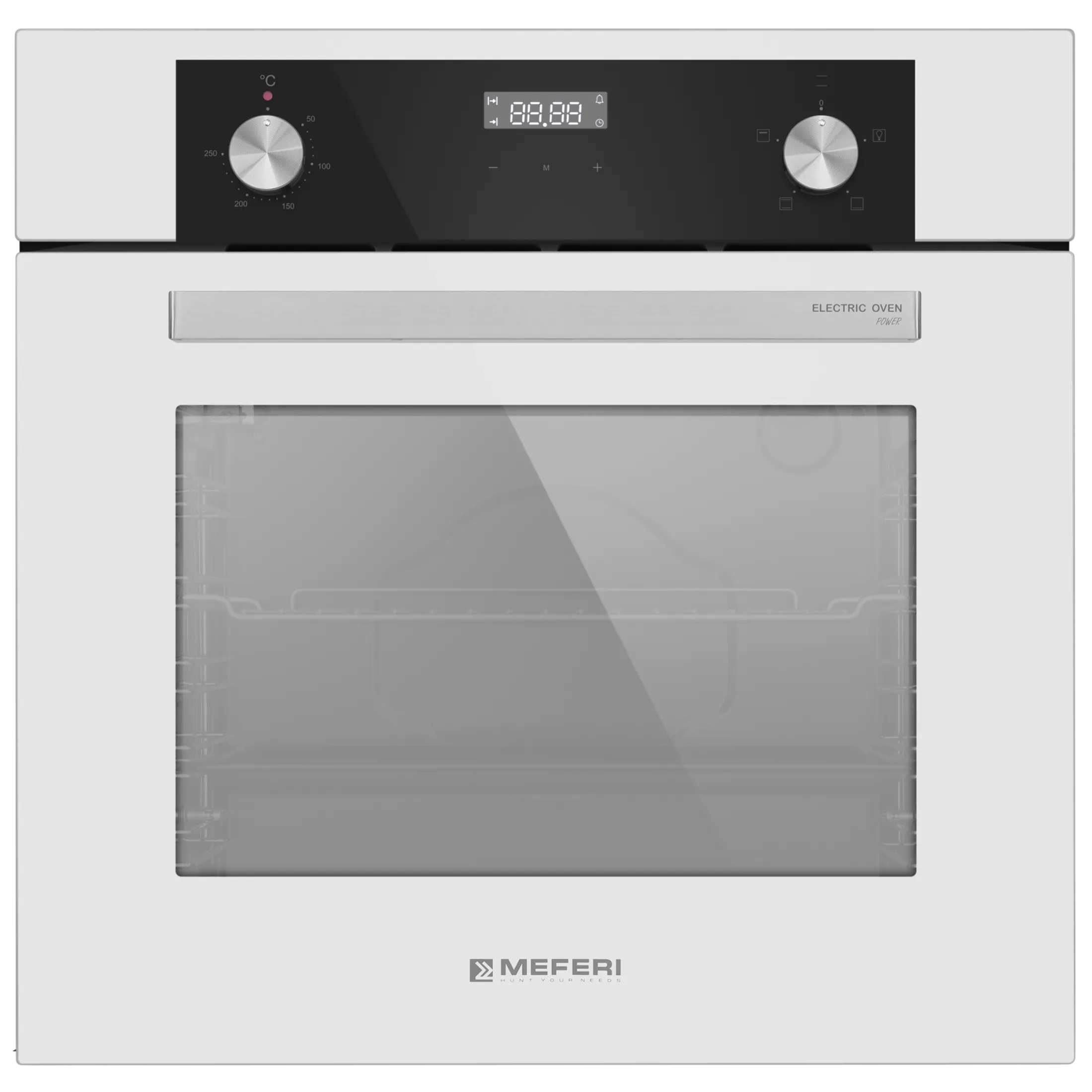 9168829 Электрический духовой шкаф Meferi MEO604WH POWER белый STDN-0040492 - Вид №1