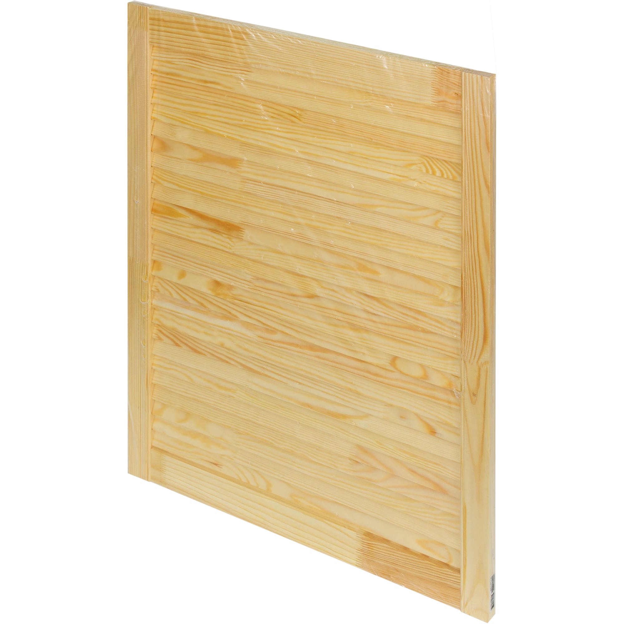 15312226 Дверка жалюзийная 850х594х20 мм хвоя сорт А Santreyd  - Вид №3