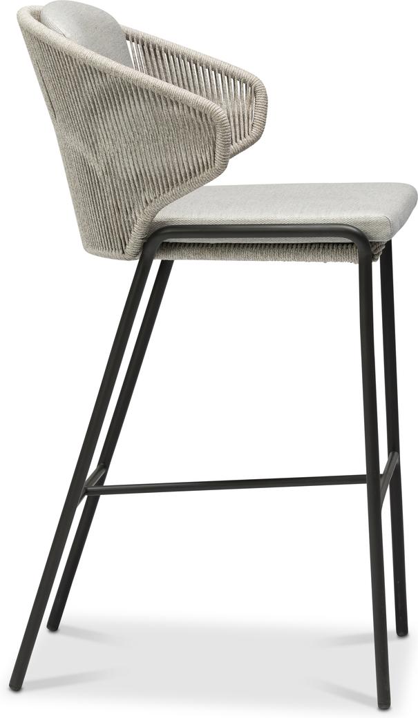 MNST562 Веревка барного стула 76 лава серебро Manutti Radius - Вид №2